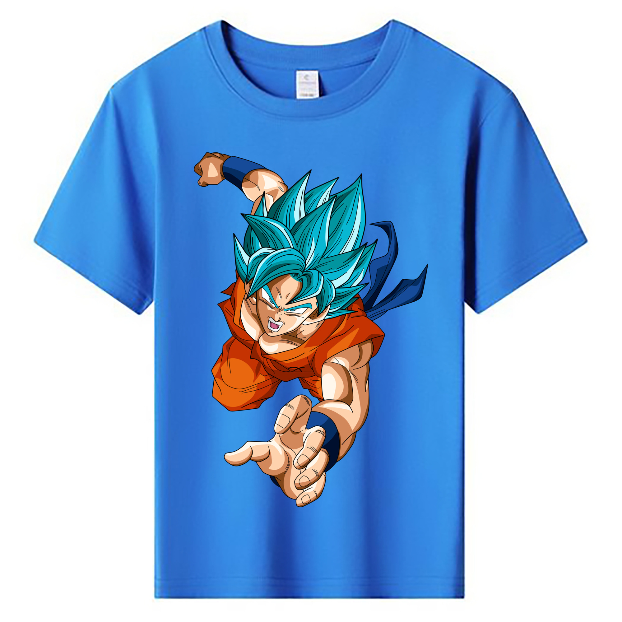 （画像用） ドラゴンボール ベジット DRAGON BALL Vegetto 綿100％キッズTシャツ（フロントプリント）